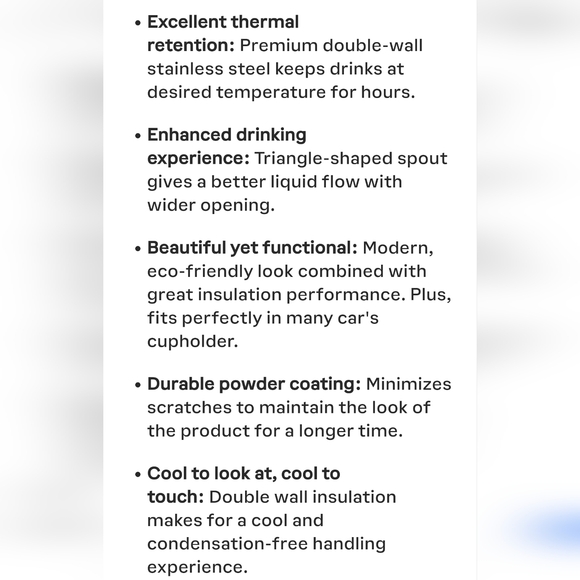 ☕️🧊🧋NWT‼️ Tupperware brand Xploris Thermal 8oz Tumbler - Picture 11 of 14